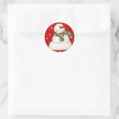 Snowman Stickers (Tasche)