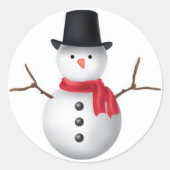 Snowman Stickers (Vorderseite)