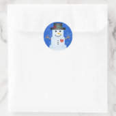 Snowman Stickers (Tasche)