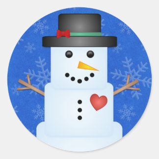 Snowman Stickers