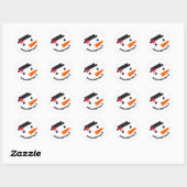 Snowman Stickers (Blatt)
