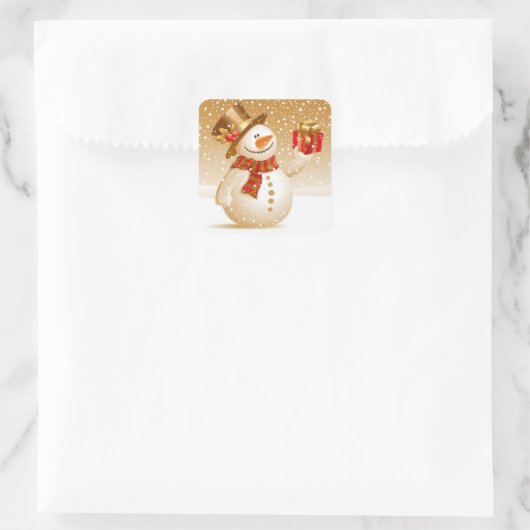 Snowman Stickers (Tasche)