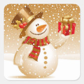 Snowman Stickers (Vorderseite)