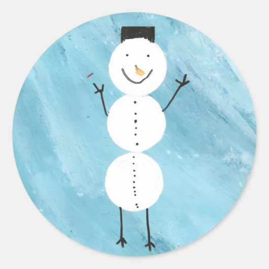 Snowman Stickers (Vorderseite)