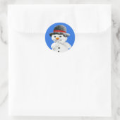 Snowman Stickers Umschlag Aufkleber (Tasche)
