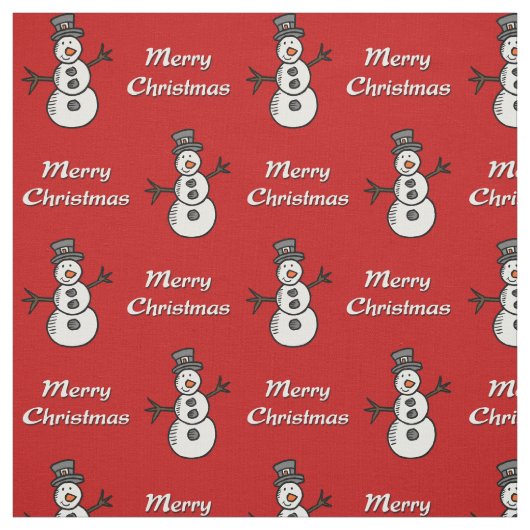 Snowman Stoff (Muster)