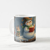  “Snowman Storytime Mug – Woodland Christmas Magic Kaffeetasse (Vorderseite Links)