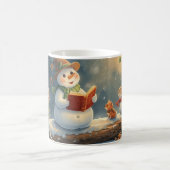  “Snowman Storytime Mug – Woodland Christmas Magic Kaffeetasse (Mittel)