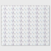 Snowman Strichmännchen Christmas Geschenkpapier (Flach)