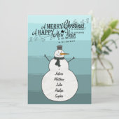 Snowman Stripes (Stehend Vorderseite)