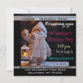 Snowman sucht nach dir an Weihnachten Einladung (Vorderseite)