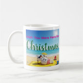 Snowman Sunbaden Kaffeetasse (Links)