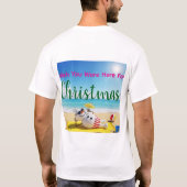 Snowman Sunbaden T-Shirt (Rückseite)