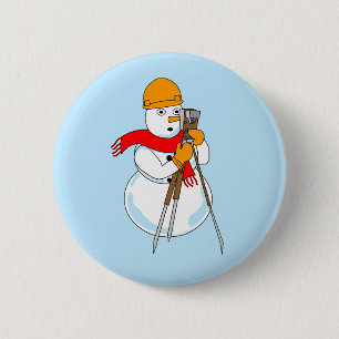 Snowman Surveyor Button