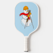 Snowman Surveyor Pickleball Schläger (Rückseite)