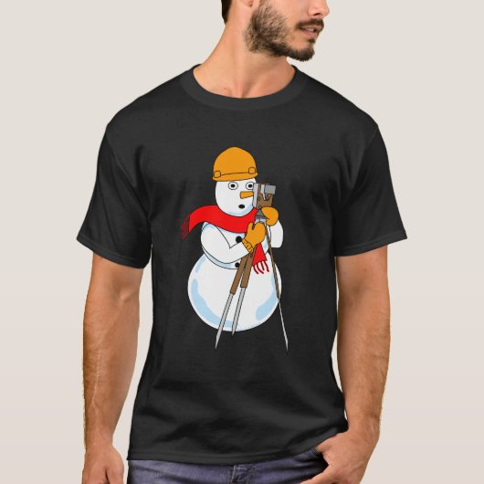 Snowman Surveyor T-Shirt (Vorderseite)