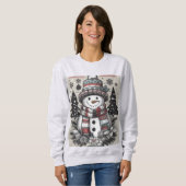 Snowman Sweatshirt (Vorne ganz)