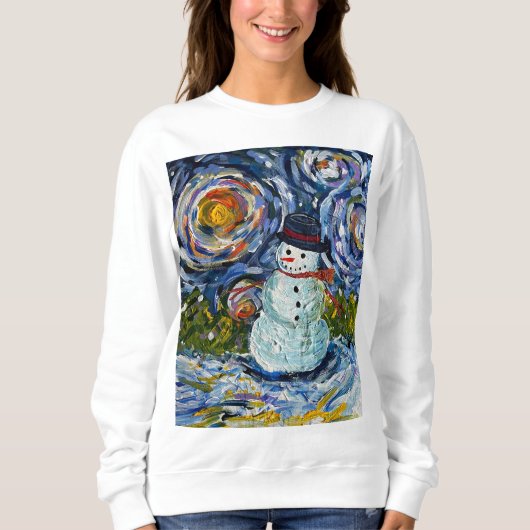Snowman Sweatshirt (Vorderseite)