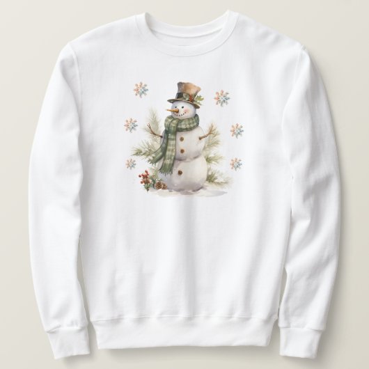 Snowman Sweatshirt (Design vorne)
