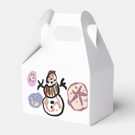 Snowman sweet geschenkschachtel (Rückseite)