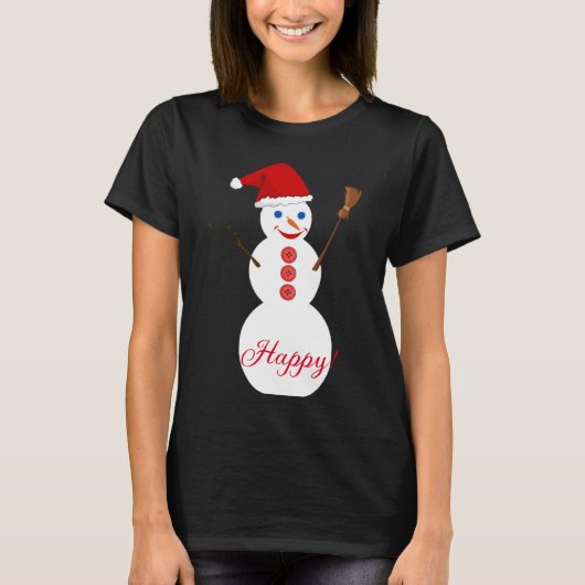 Snowman T-Shirt (Vorderseite)