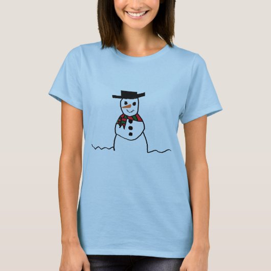 Snowman T-Shirt (Vorderseite)