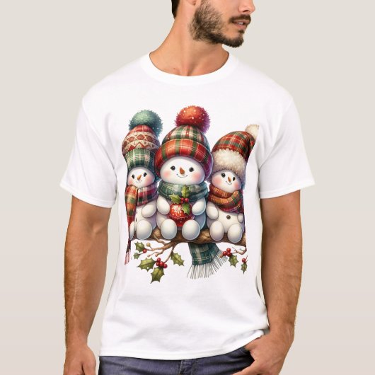 Snowman T-Shirt (Vorderseite)