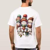 Snowman T-Shirt (Rückseite)