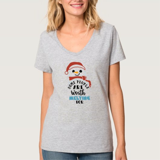 Snowman T-Shirt (Vorderseite)