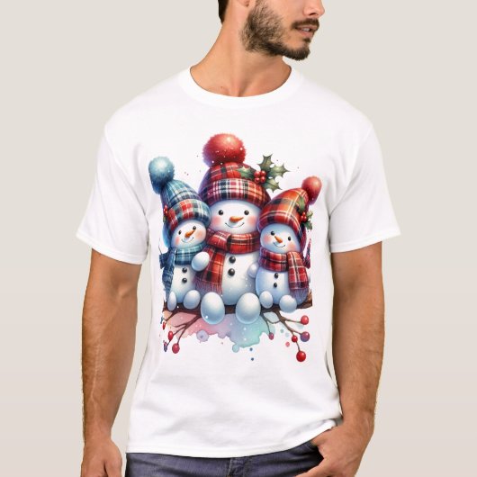 Snowman T-Shirt (Vorderseite)