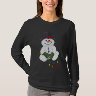 Snowman-T - Shirt (Sitting)