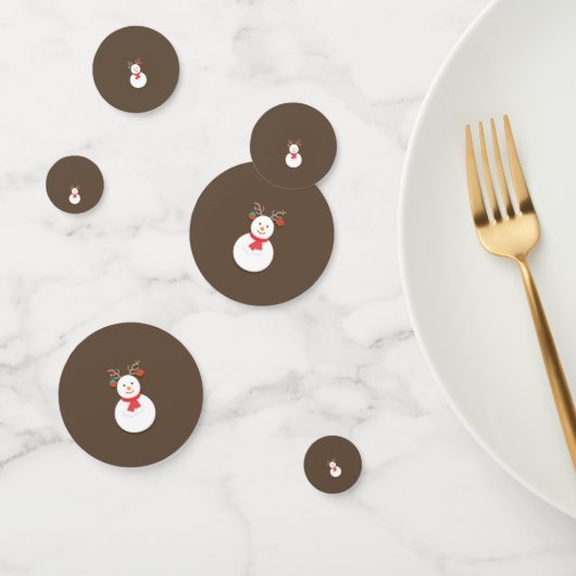 Snowman Table Confetti Konfetti (Gruppe)