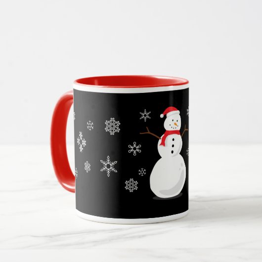 Snowman Tasse (Vorderseite Links)