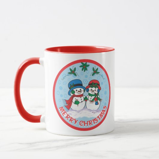 Snowman Tasse (Links)