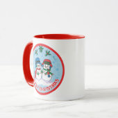 Snowman Tasse (Vorderseite Links)
