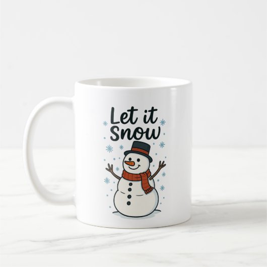 Snowman Tasse - Gemütliche Winterweihnachtskaffee (Links)