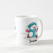 Snowman-Tasse - Gerda Steiner Kaffeetasse (VorderseiteRechts)