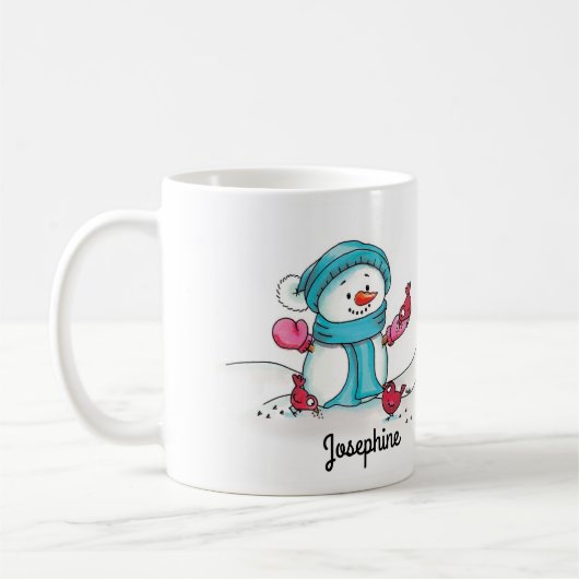 Snowman-Tasse - Gerda Steiner Kaffeetasse (Links)