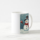 Snowman-Tasse Kaffeetasse (VorderseiteRechts)