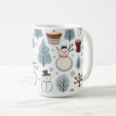 Snowman-Tasse Kaffeetasse (VorderseiteRechts)