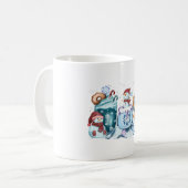Snowman-Tasse Kaffeetasse (Vorderseite Links)