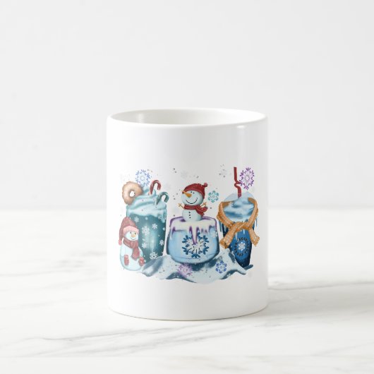 Snowman-Tasse Kaffeetasse (Mittel)