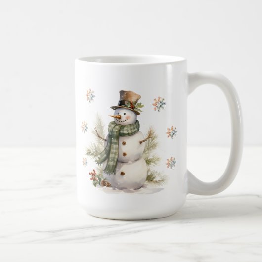 Snowman-Tasse Kaffeetasse (Rechts)