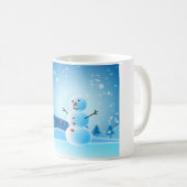 Snowman-Tasse Kaffeetasse (VorderseiteRechts)