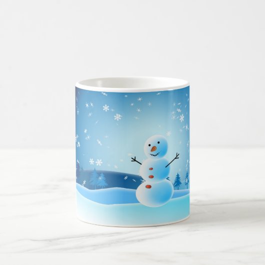 Snowman-Tasse Kaffeetasse (Mittel)