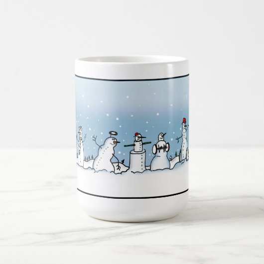 Snowman-Tasse Kaffeetasse (Mittel)