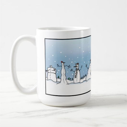 Snowman-Tasse Kaffeetasse (Links)