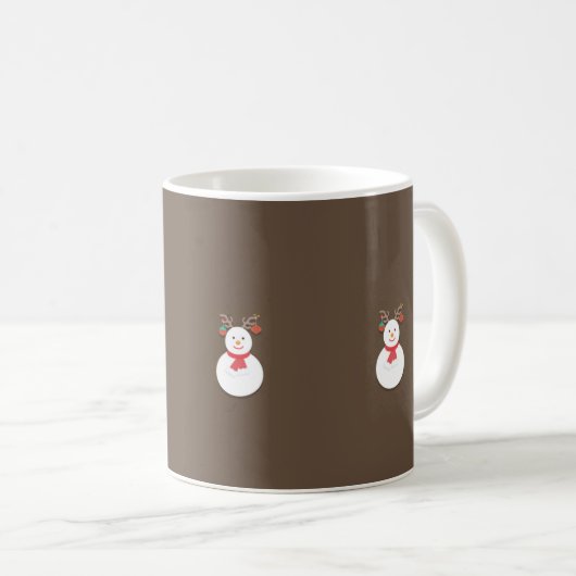 Snowman-Tasse Kaffeetasse (VorderseiteRechts)