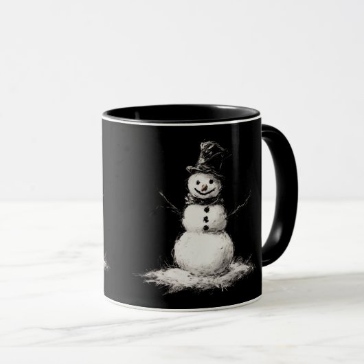 Snowman-Tasse Tasse (VorderseiteRechts)