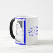 Snowman-Tasse Verwandlungstasse (Vorderseite Links)